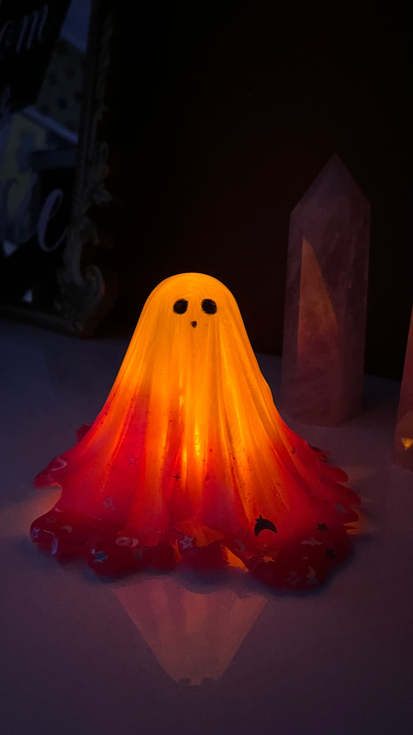 Pink Ombré Ghost