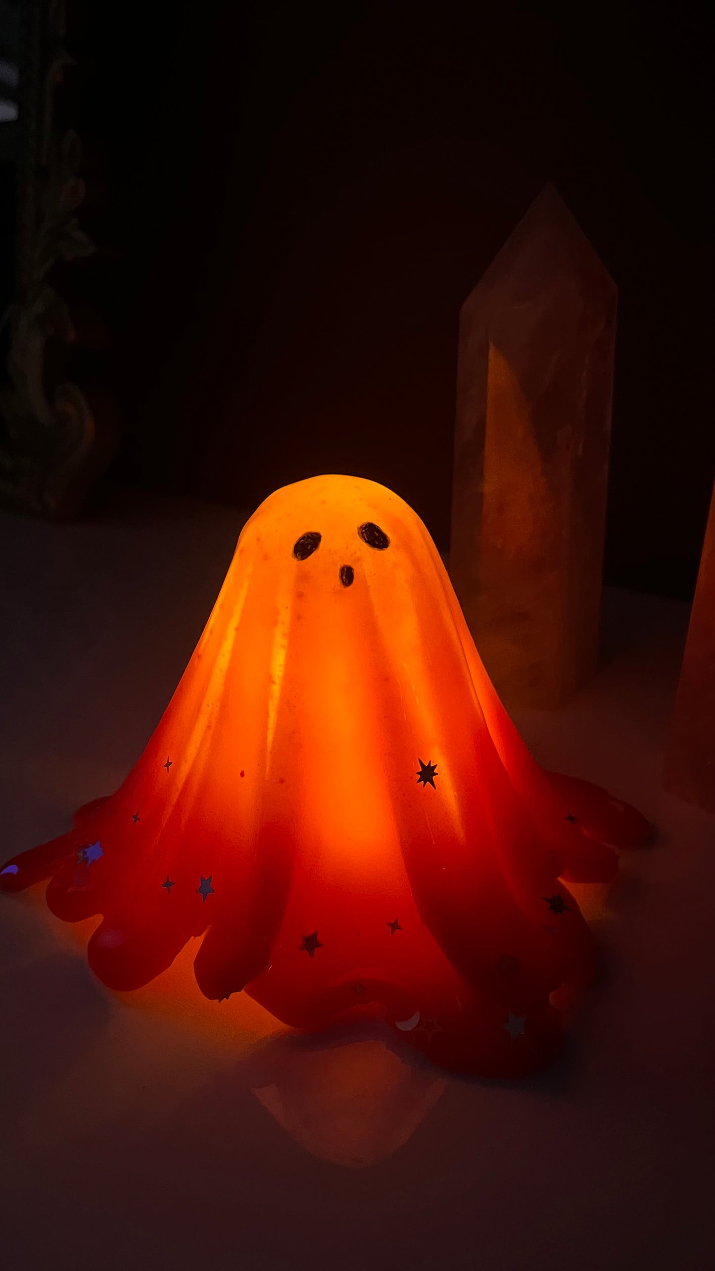Orange Ombré Ghost