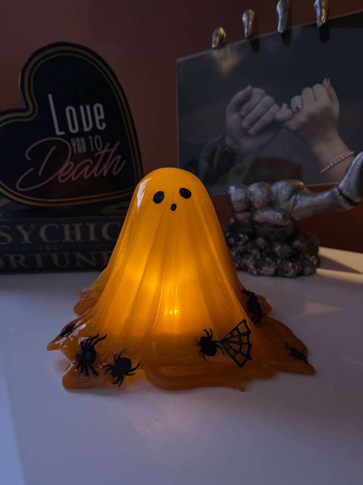 Orange Spider Ghost