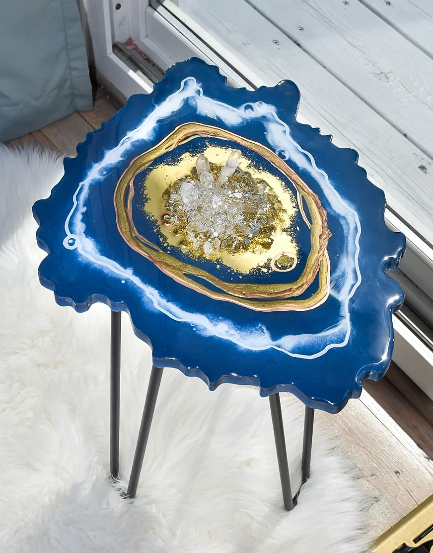 Blue & Gold Table