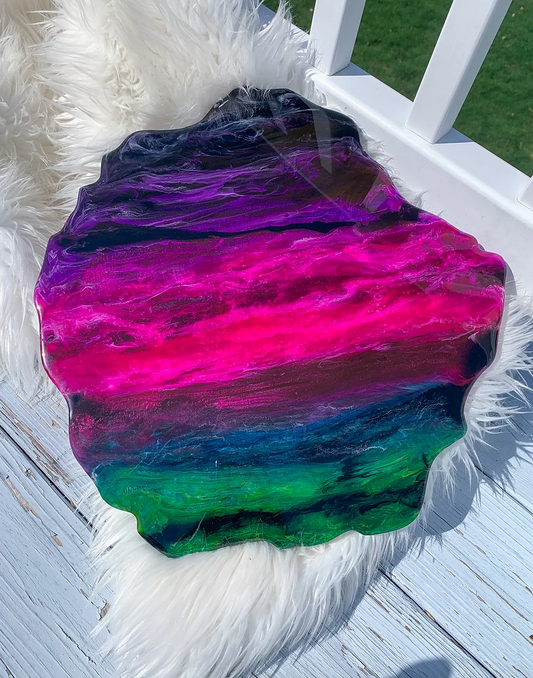 Rainbow Fluorite Table