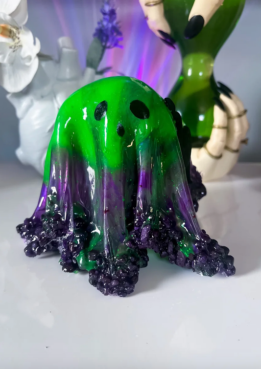Purple & Green Ghost
