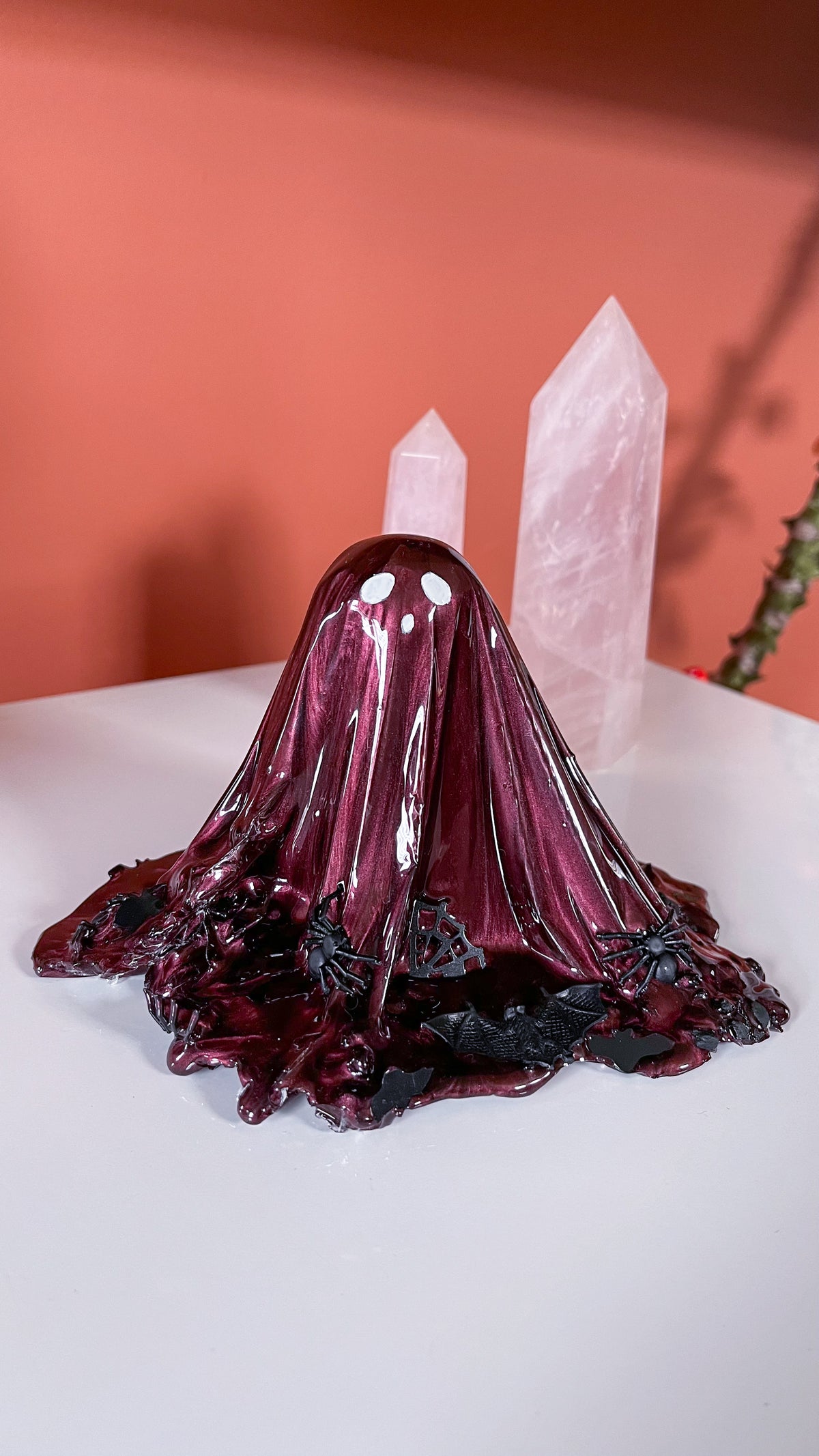 Burgundy Spider Ghost
