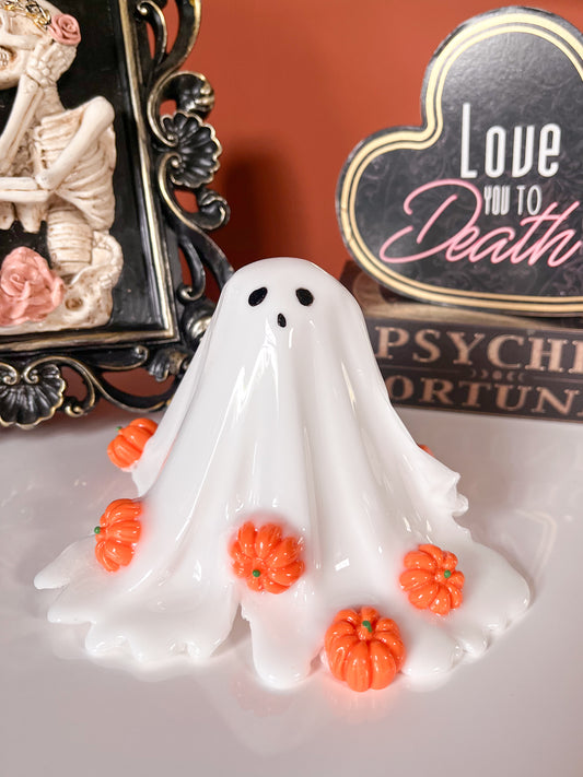 White Pumpkin Ghost
