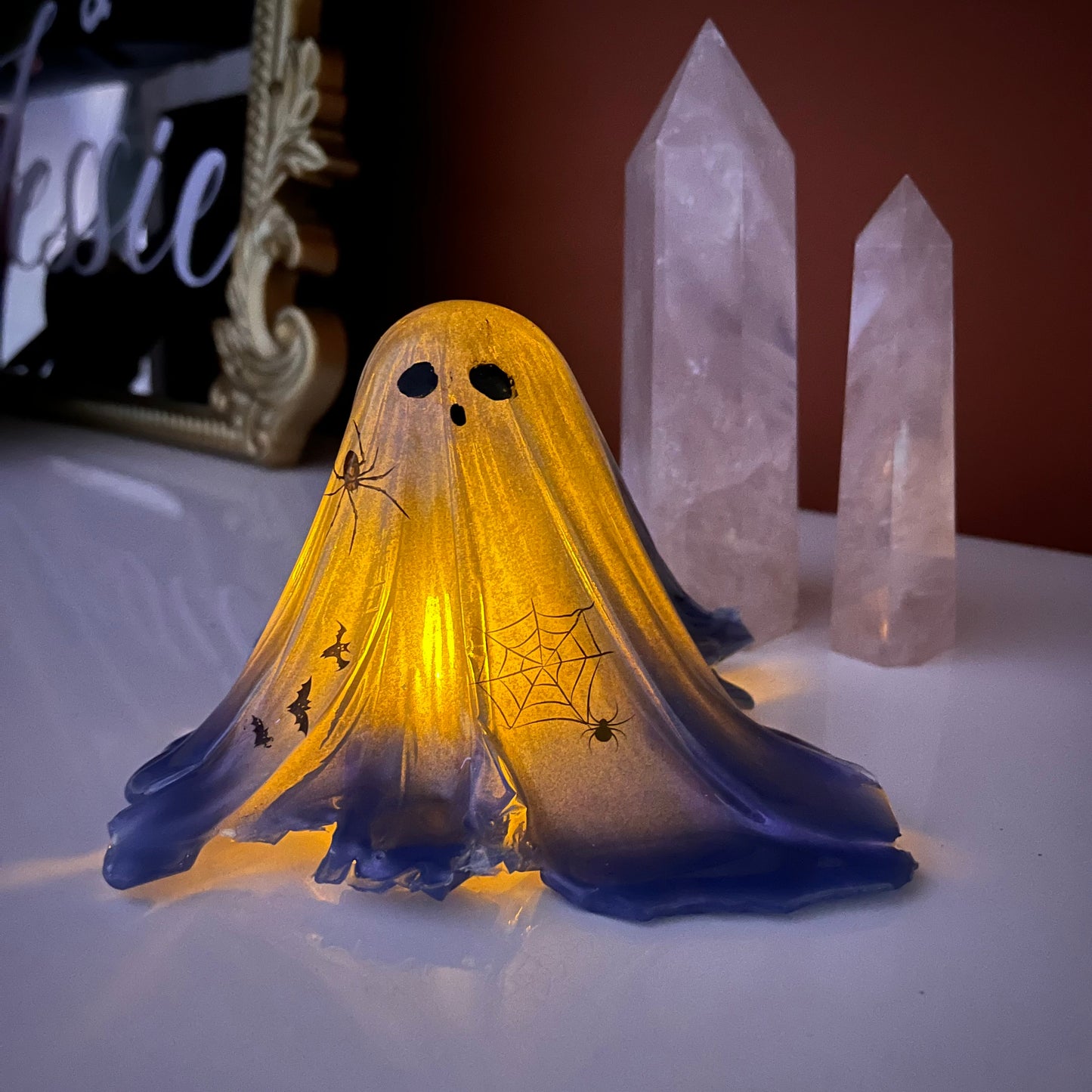 Periwinkle Spider Ghost