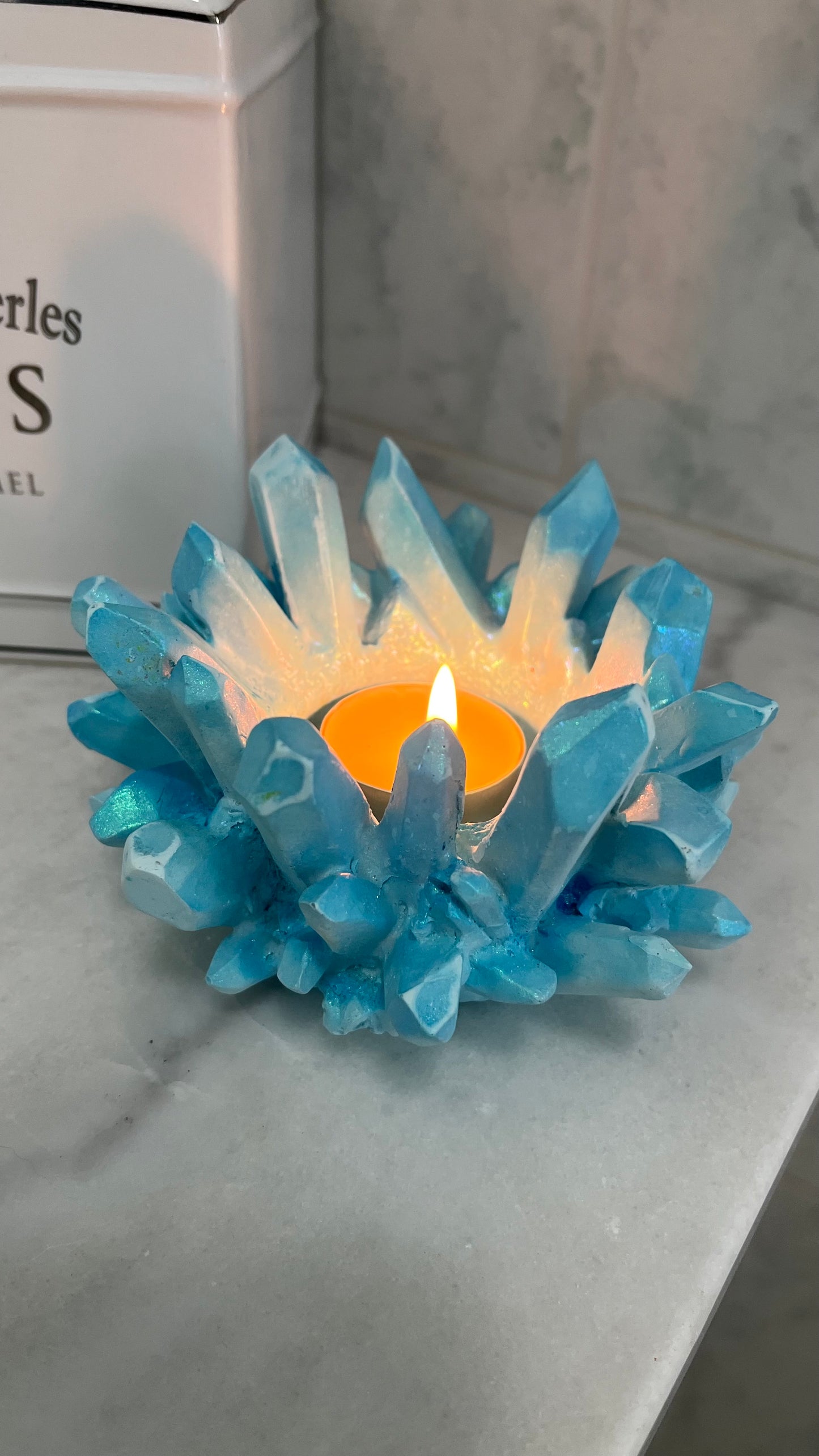 Crystal Candle Holder