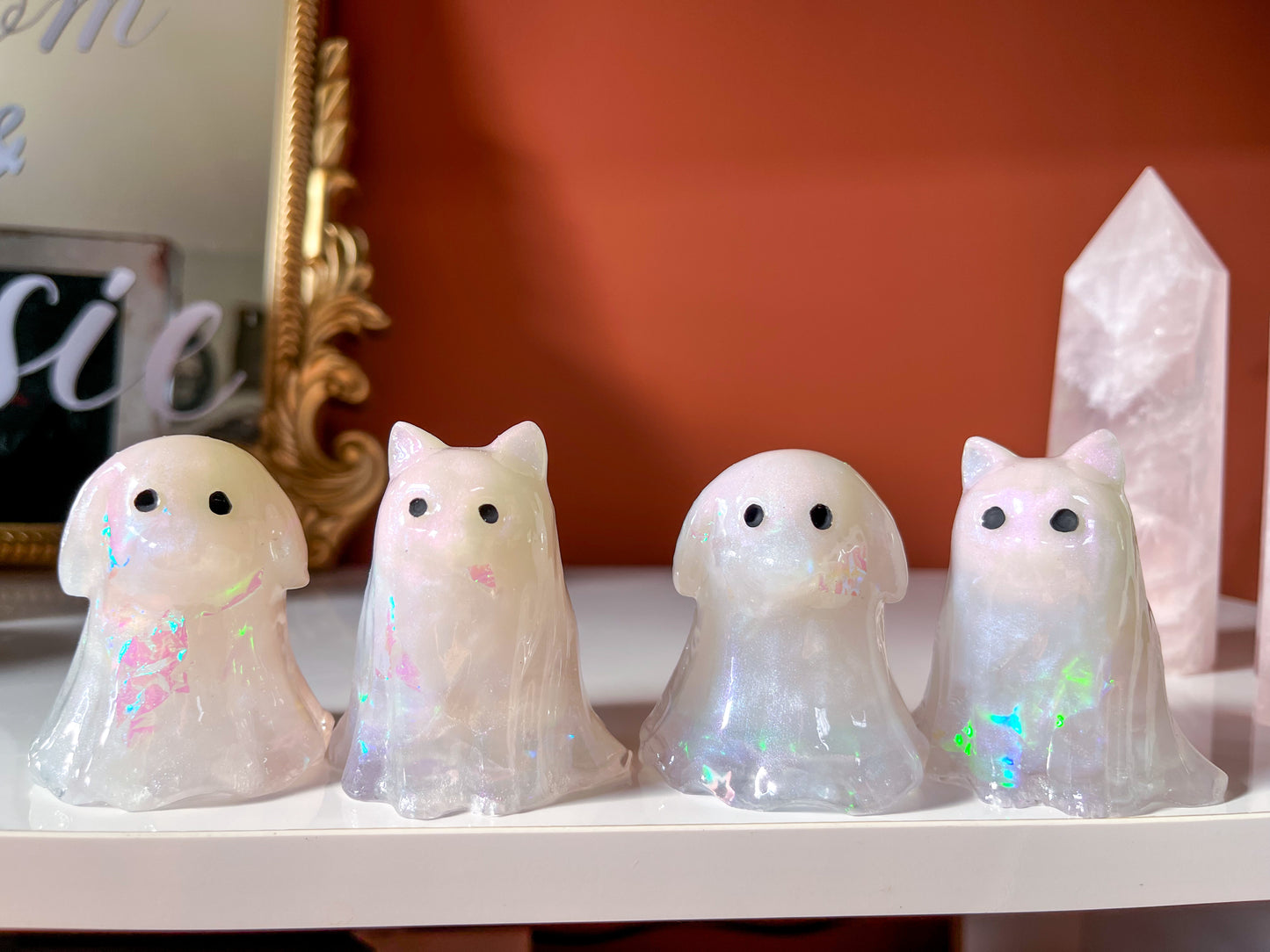 Opal Cat & Dog Ghosts