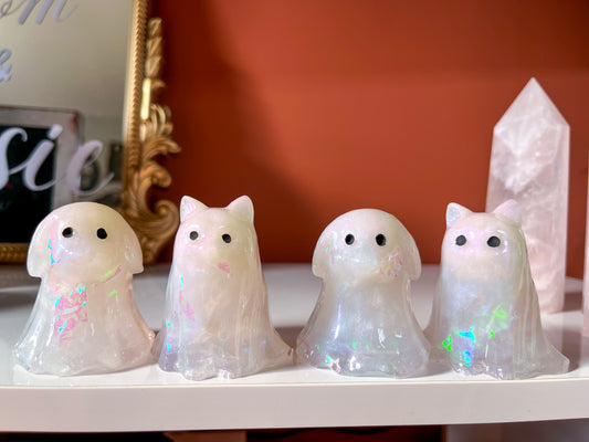 Opal Cat & Dog Ghosts