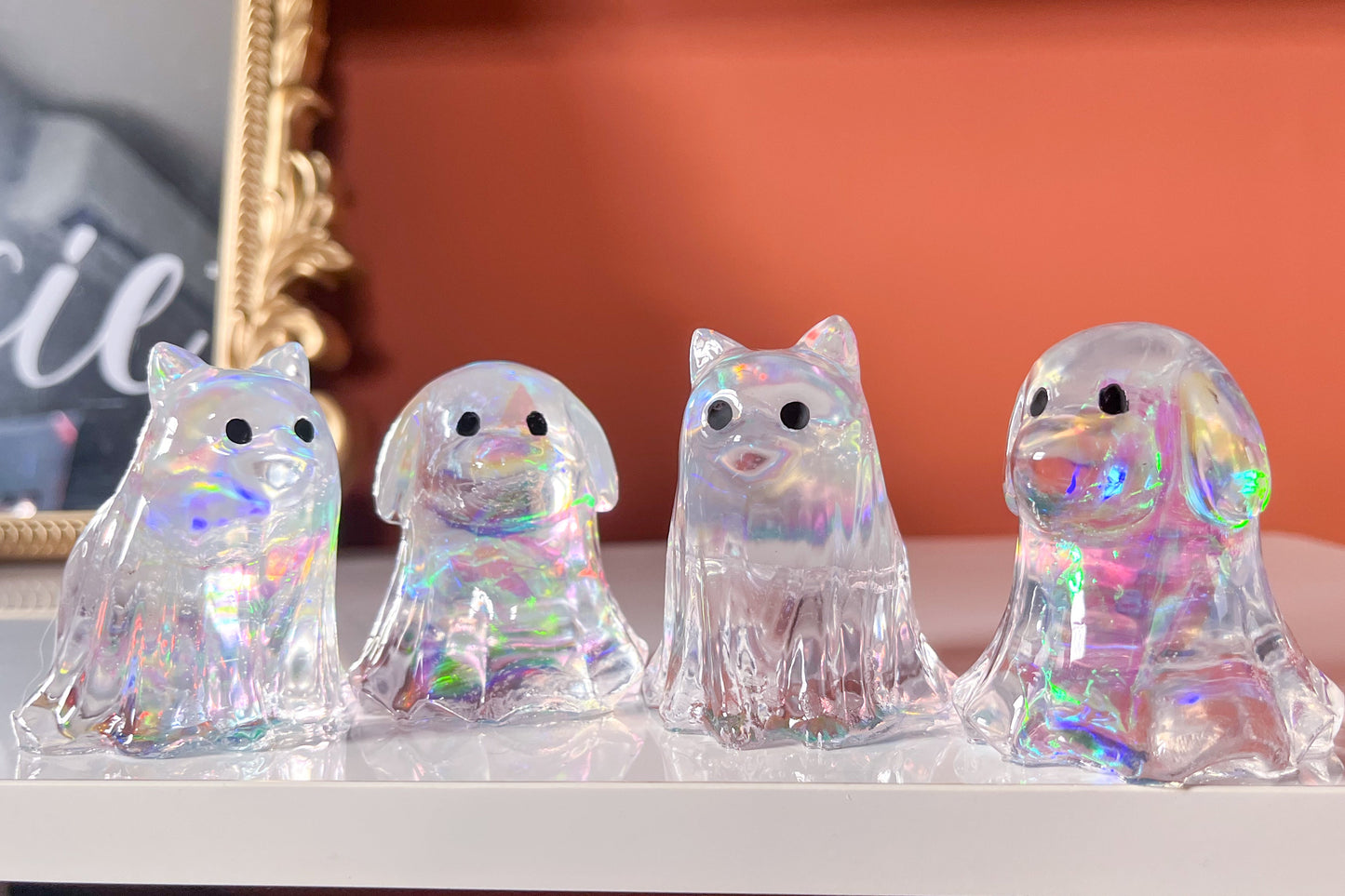 Opal Cat & Dog Ghosts
