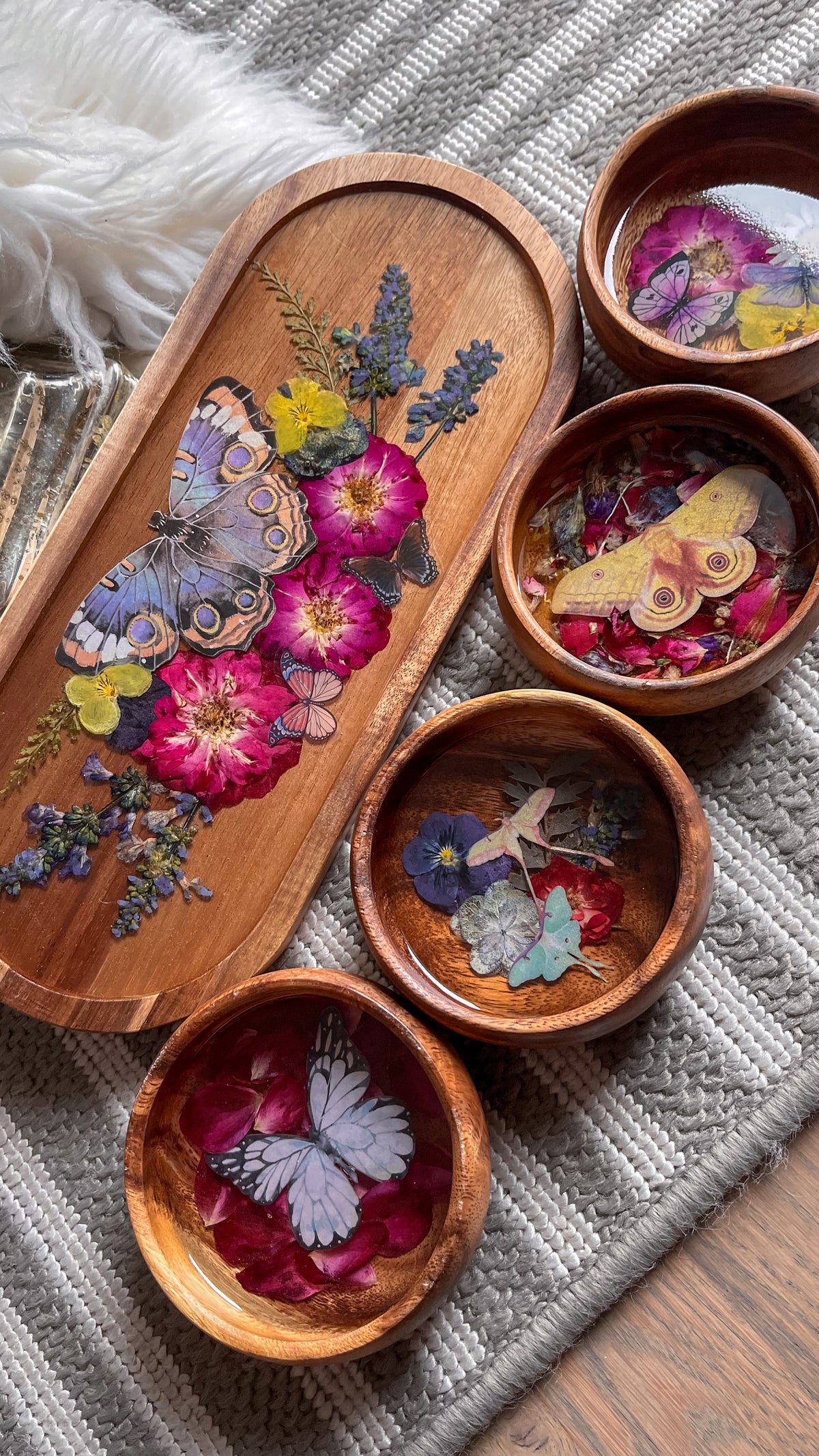 Butterfly Garden Tray