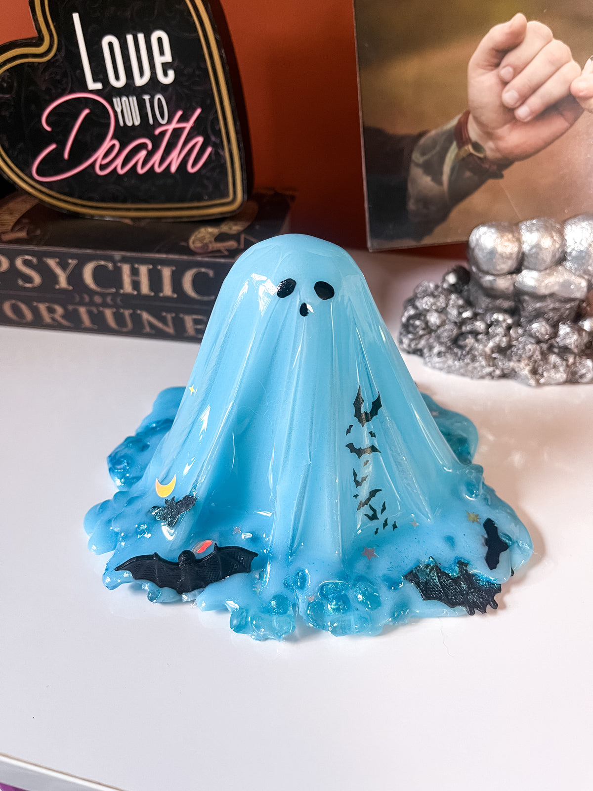 Blue Glow in the Dark Ghost