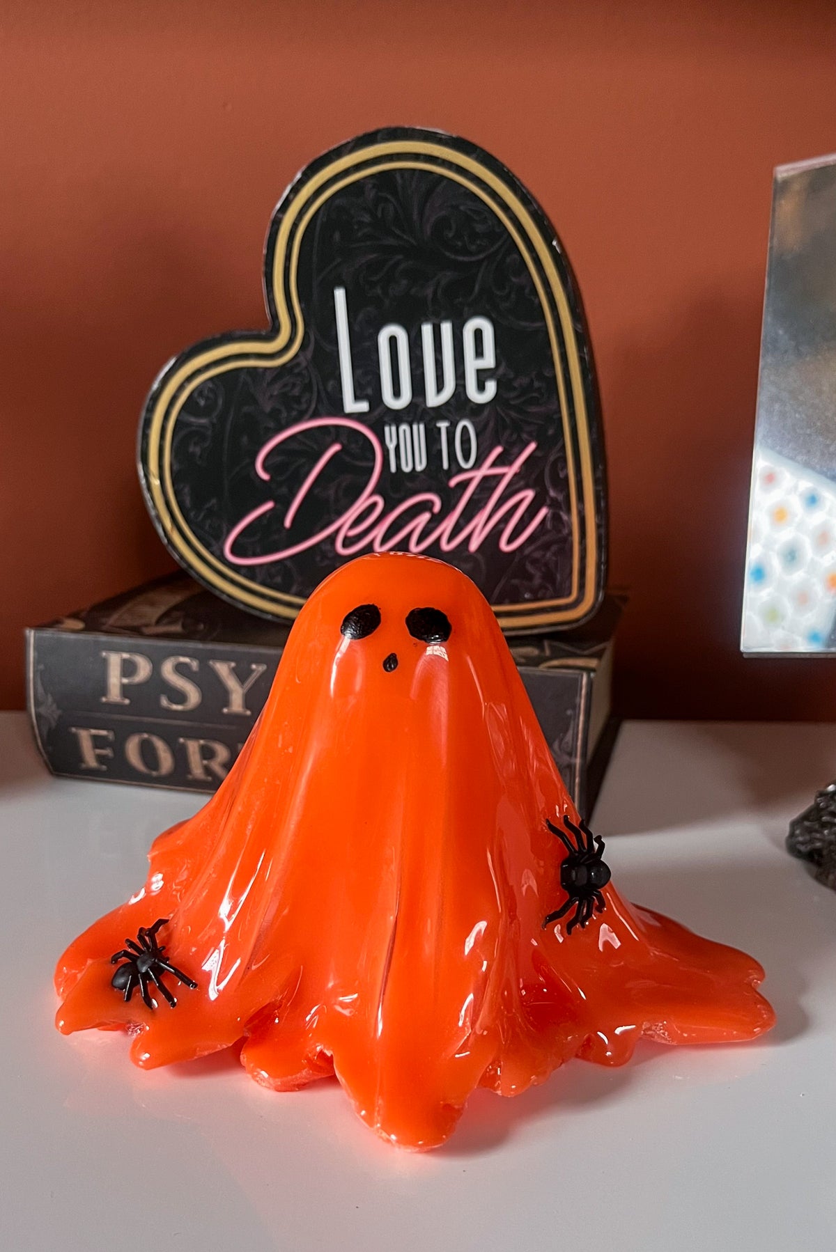 Orange Spider Ghost