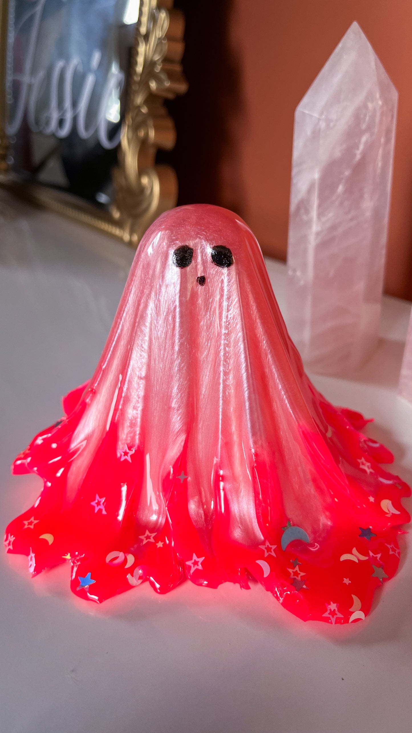 Pink Ombré Ghost