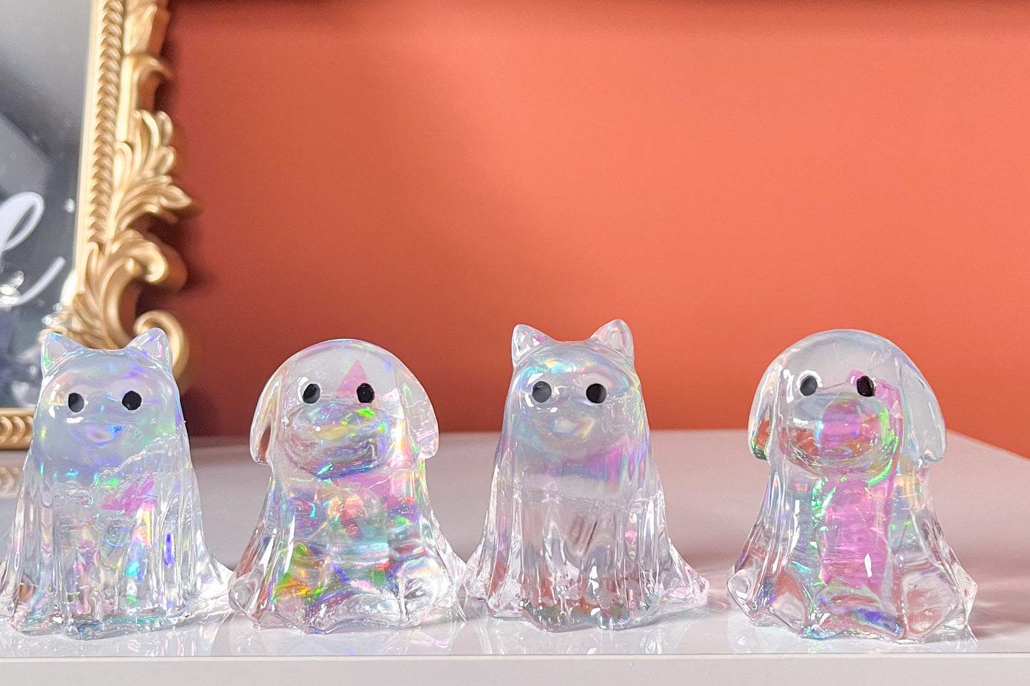 Opal Cat & Dog Ghosts