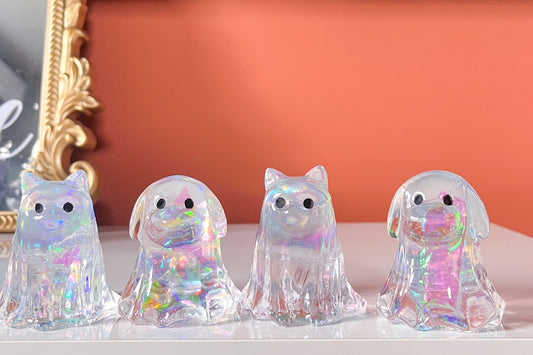 Opal Cat & Dog Ghosts