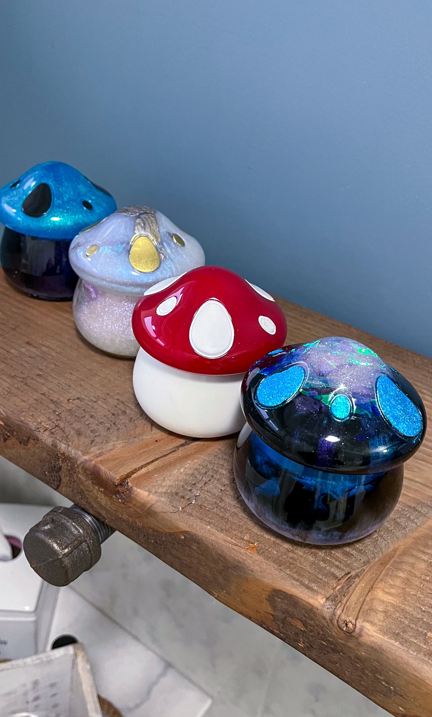 Galaxy Mushroom Jar