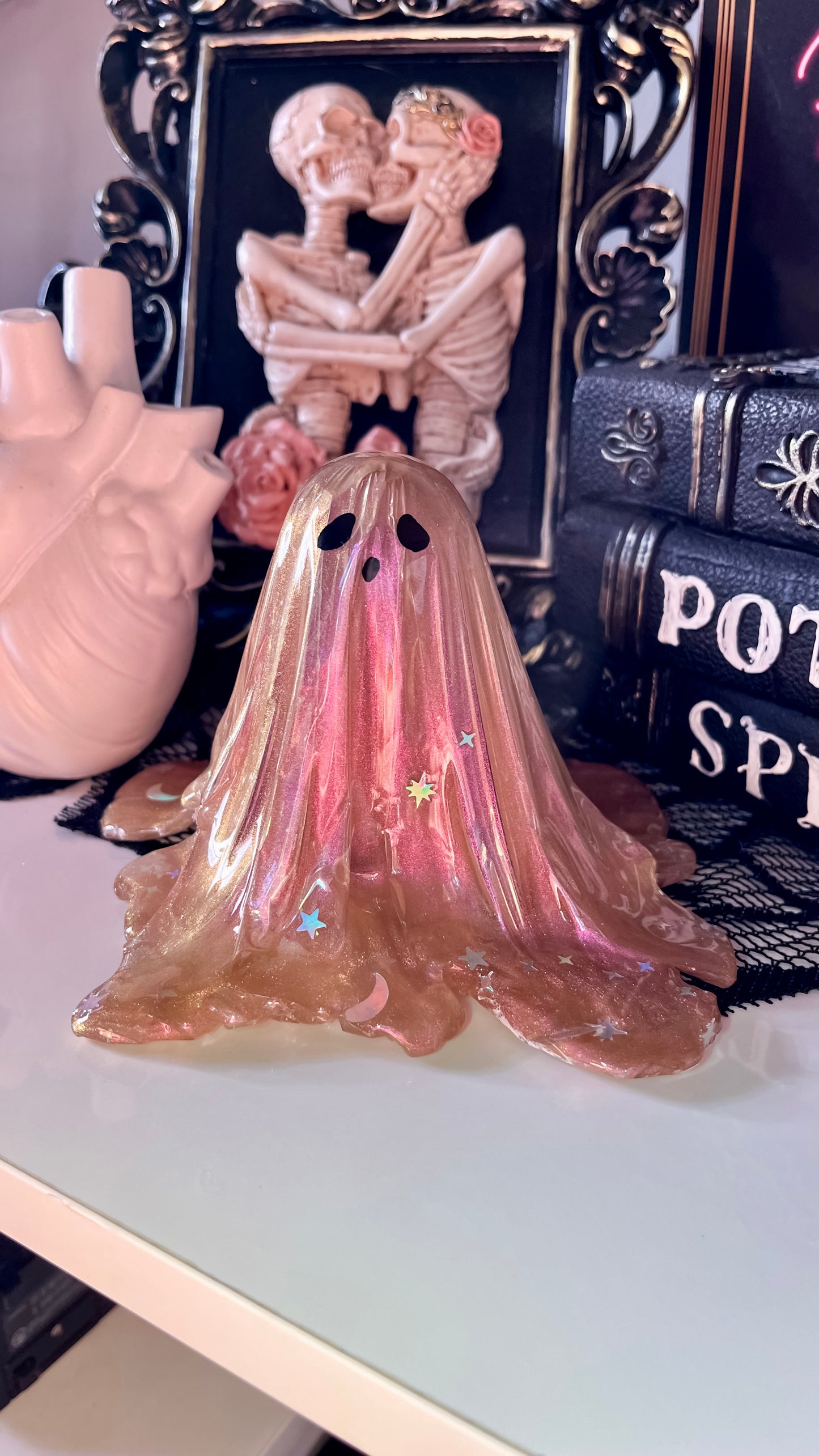 Satin Pink Ghost