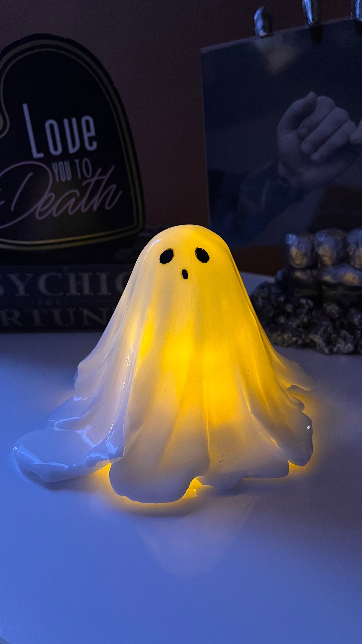 White Sparkly Ghost