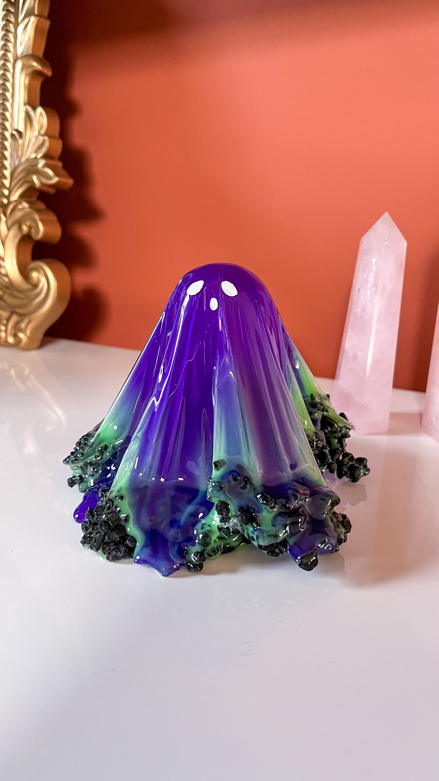 Purple & Green Ghost