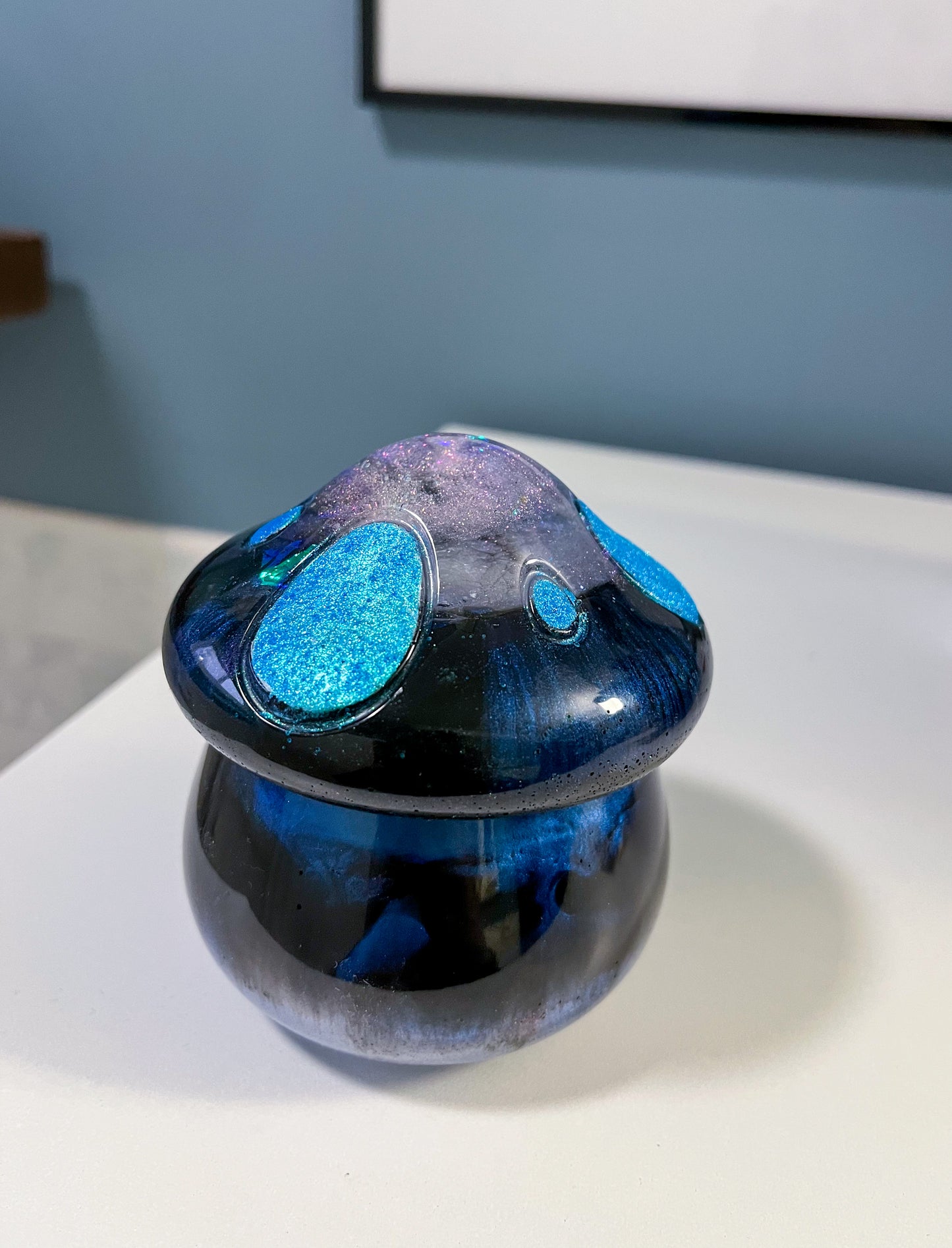 Galaxy Mushroom Jar