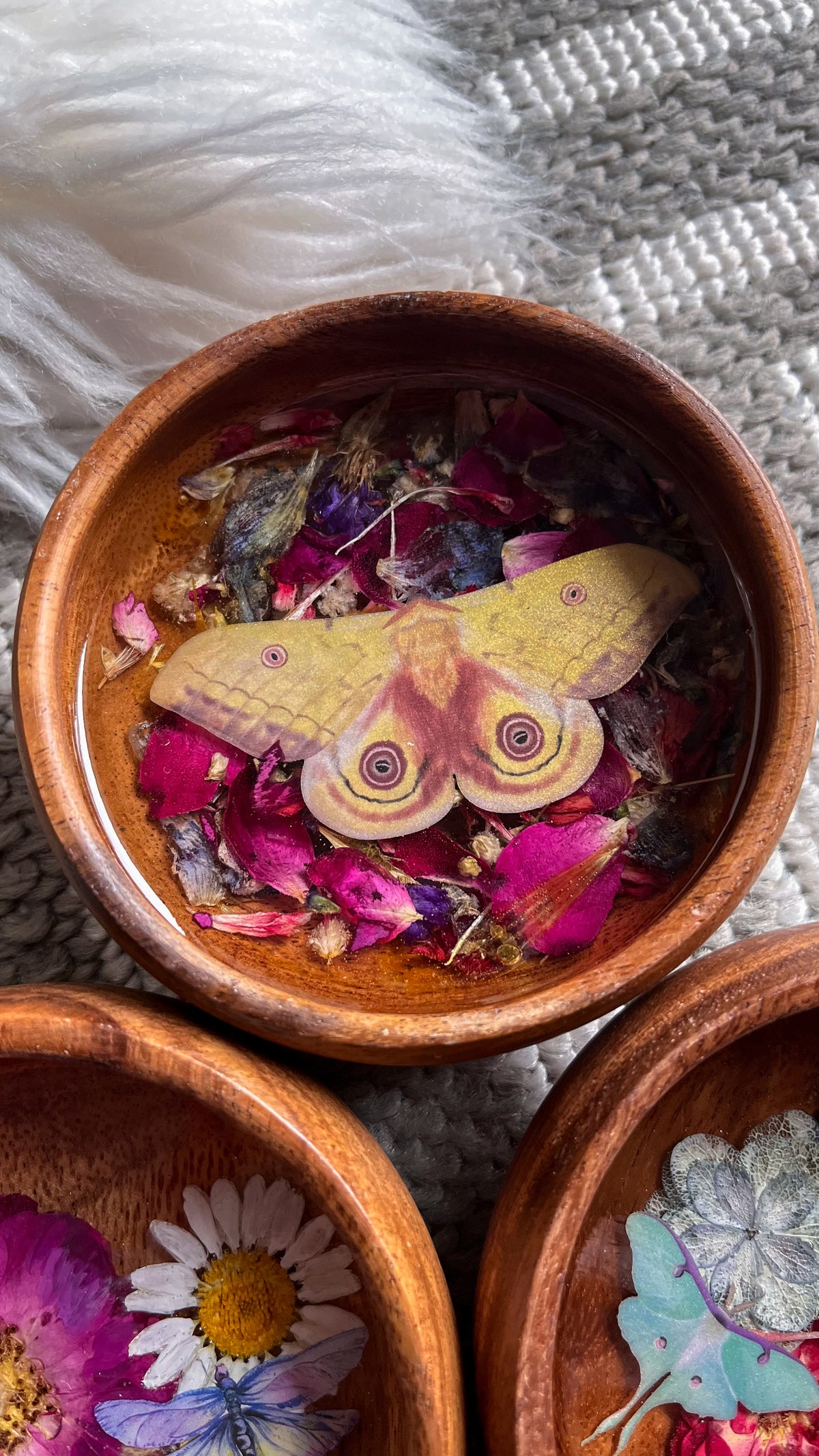 Golden Moth Botanical Bowl