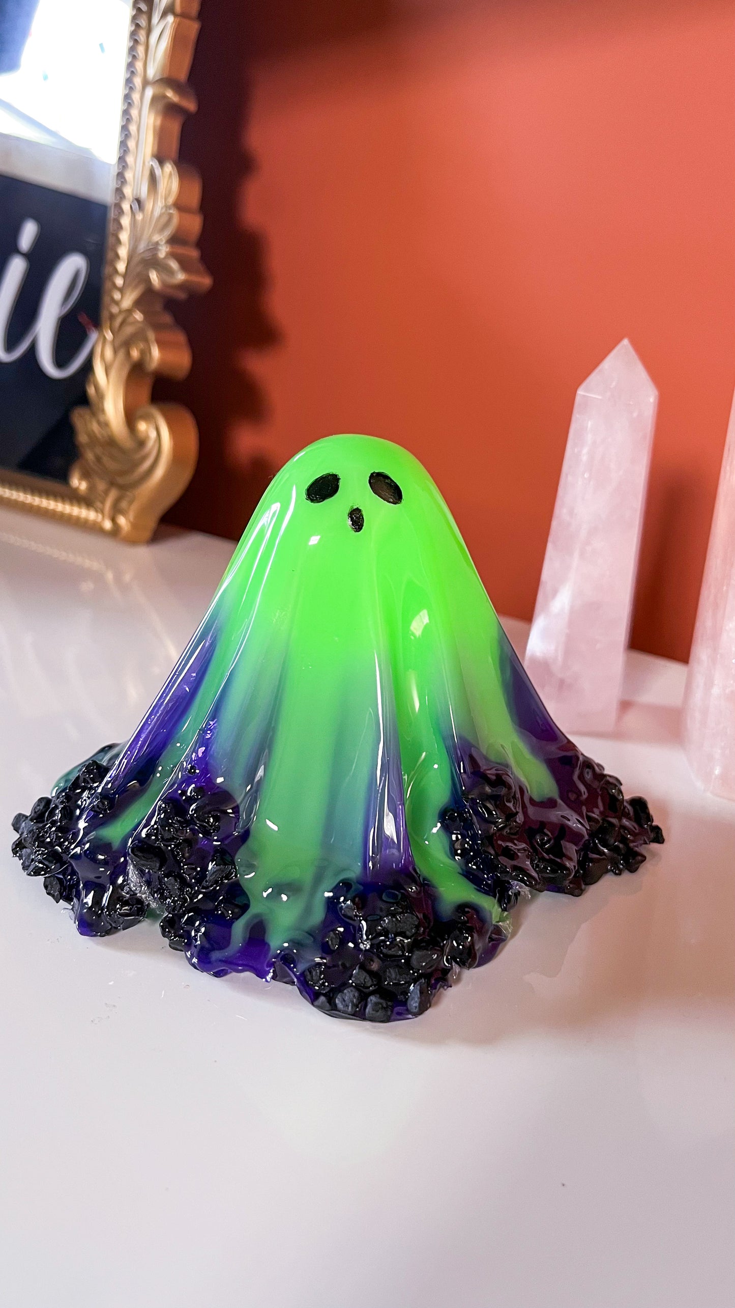 Purple & Green Ghost