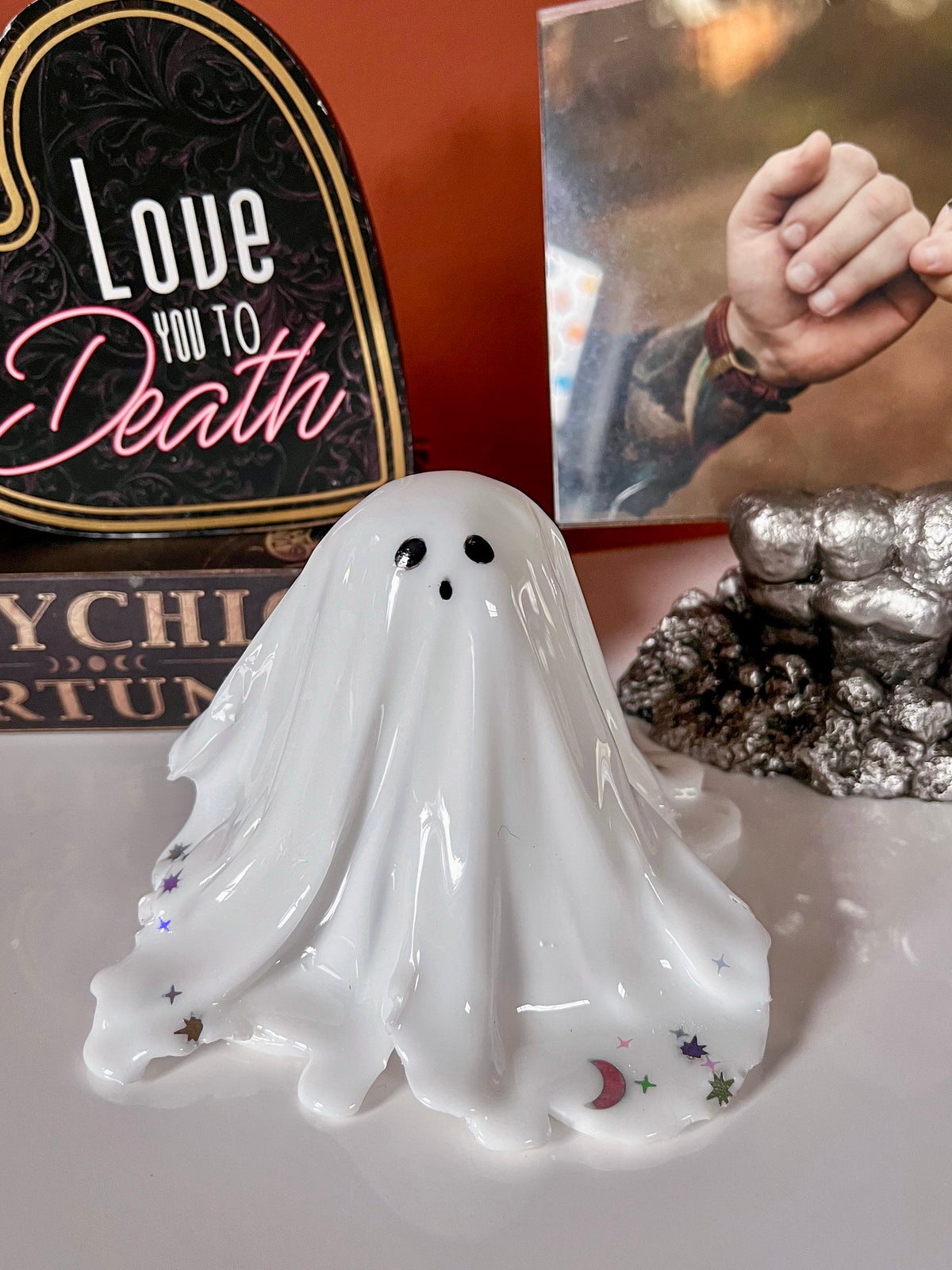 White Sparkly Ghost