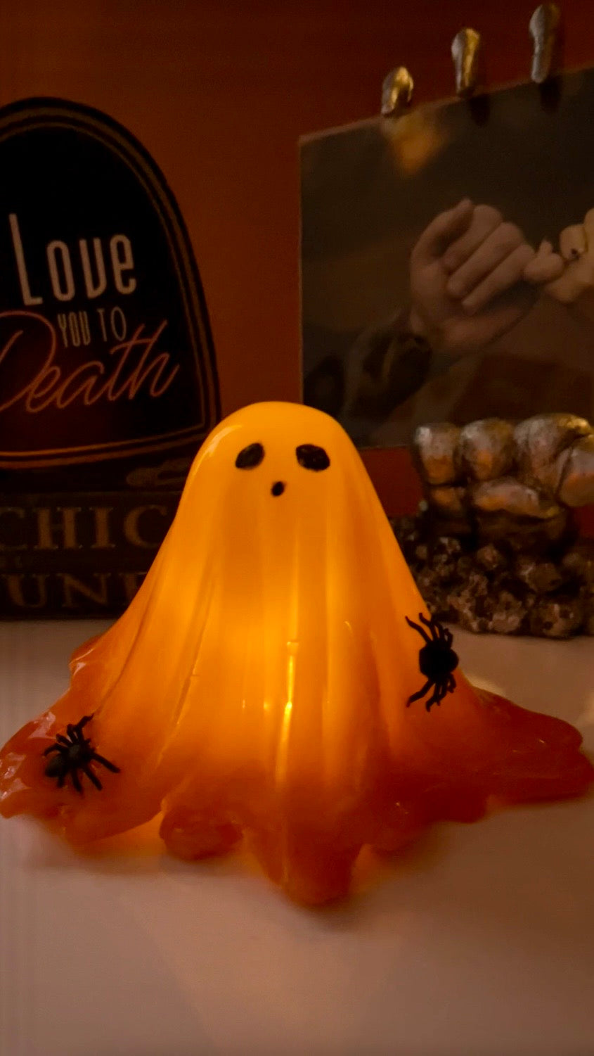 Orange Spider Ghost