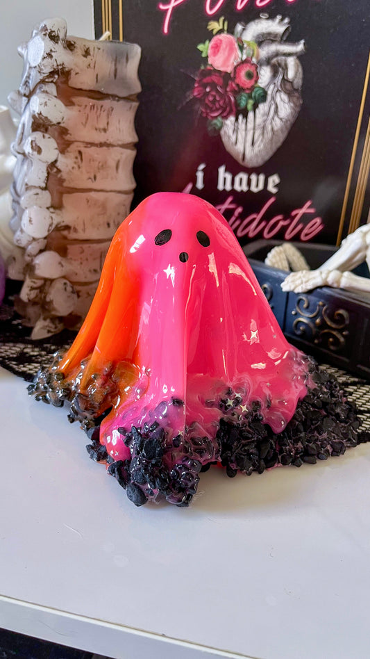 Pink &  Orange Ghost