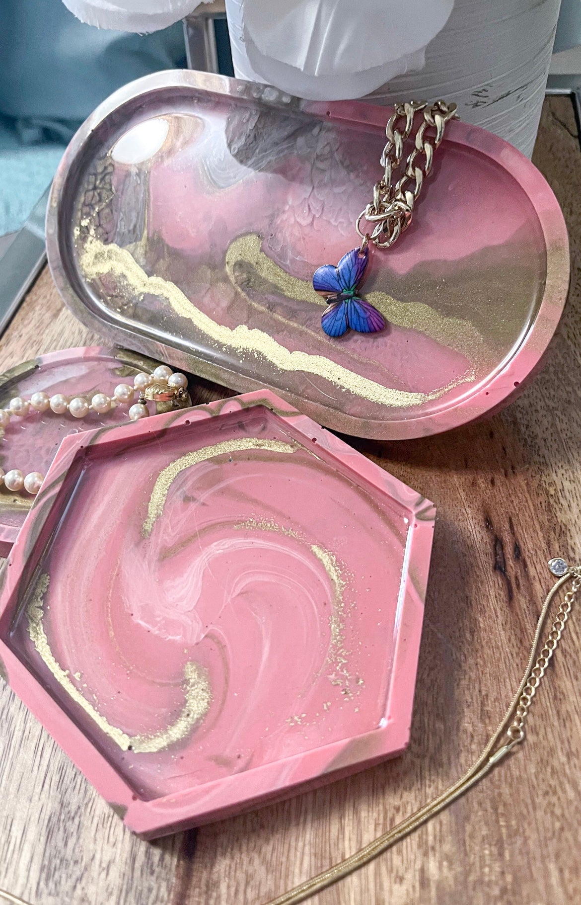 Pink Dish Set