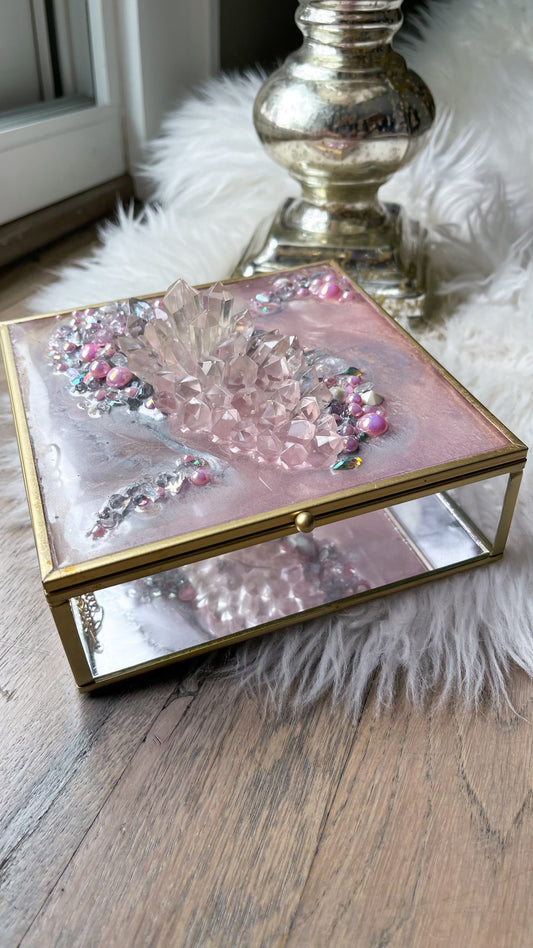 Pink Crystal Box