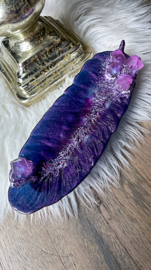Purple Feather