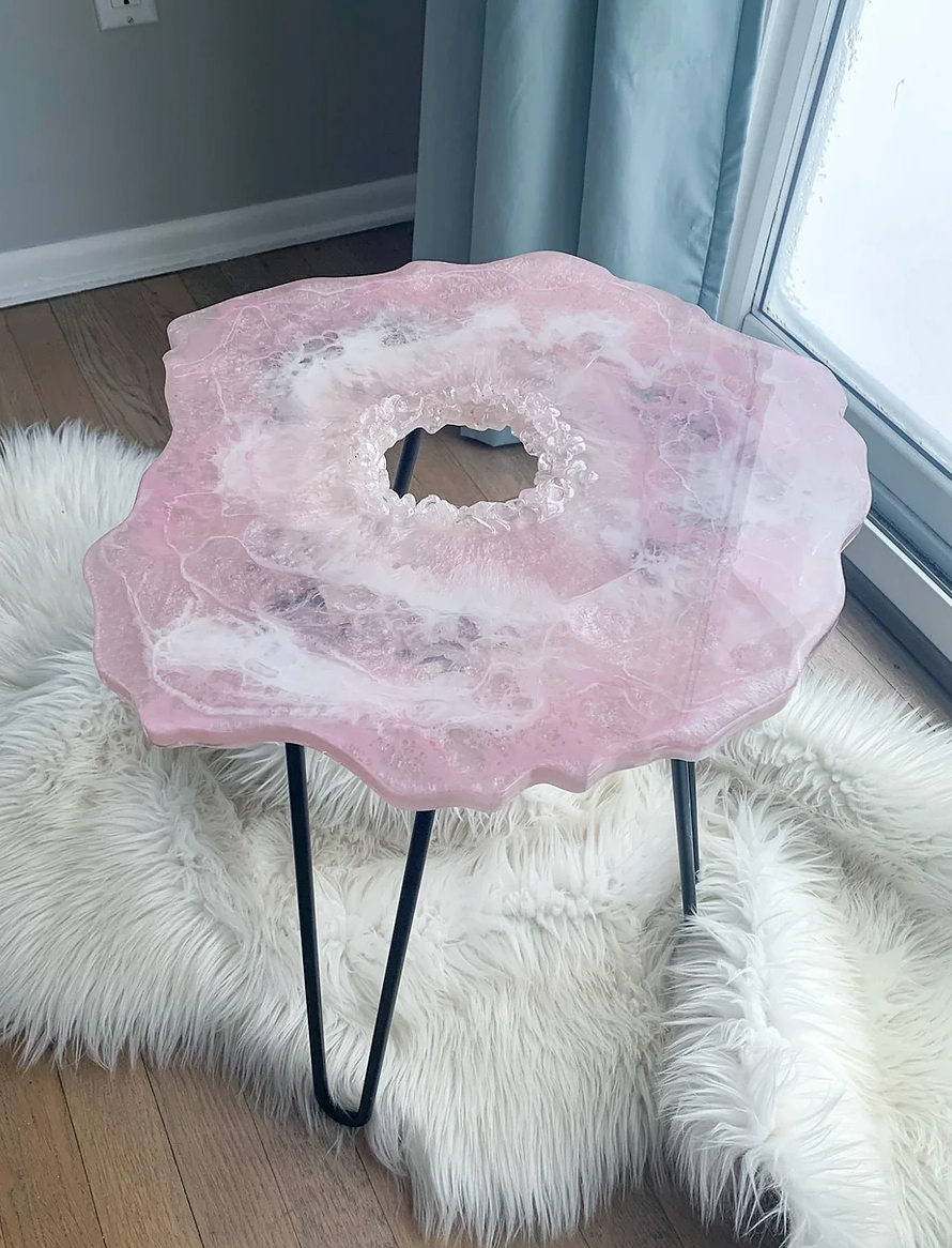 Rose Quartz Table