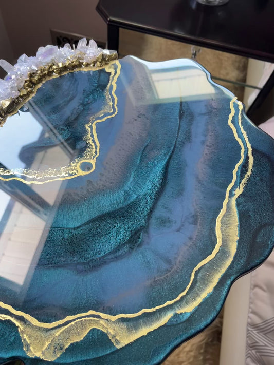 Turquoise Jewel Geode